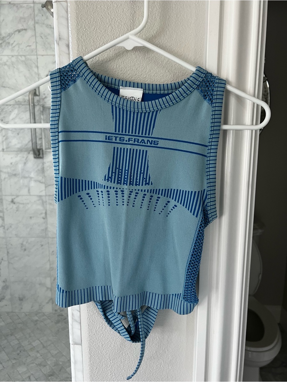 Women’s Medium Urban Outfitters Blue Iets Frans Tank Top - Picture 4 of 13